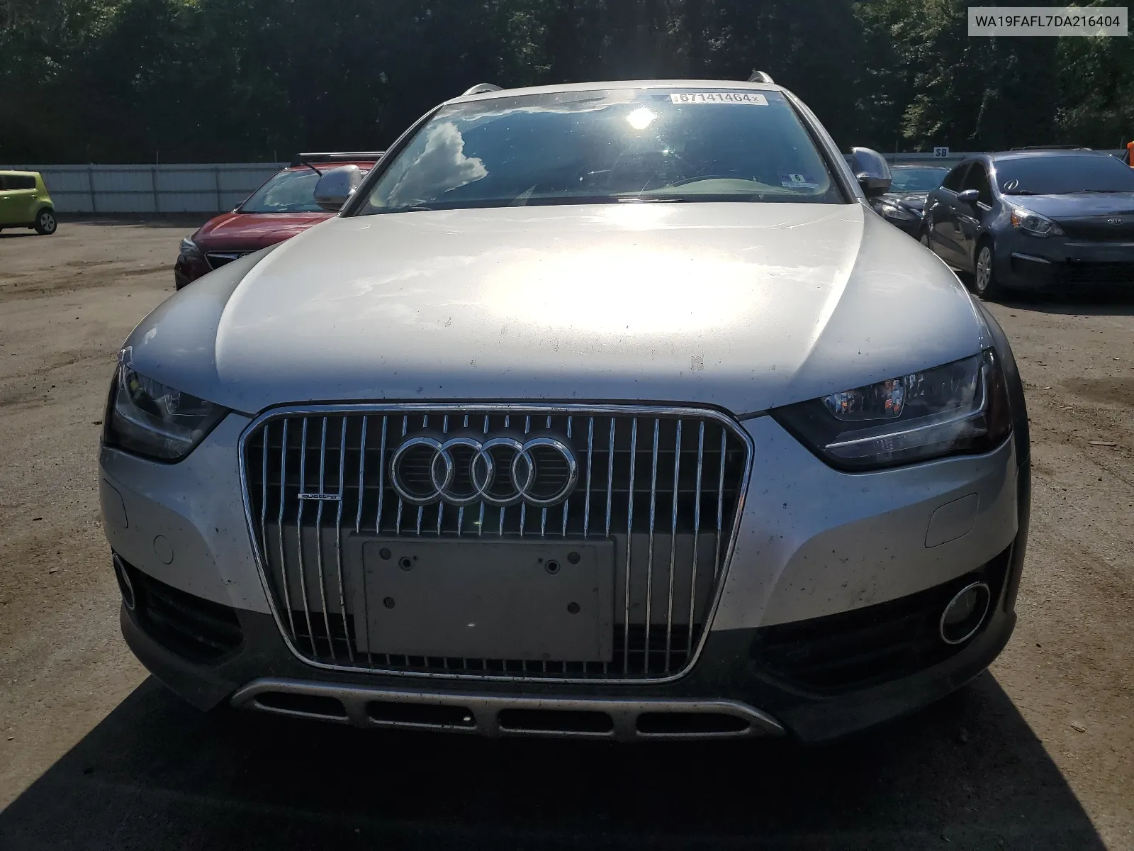 2013 Audi A4 Allroad Premium VIN: WA19FAFL7DA216404 Lot: 67141464