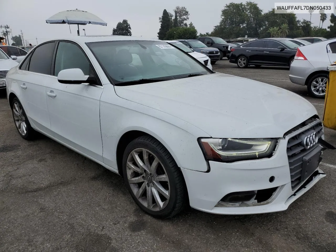 2013 Audi A4 Premium Plus VIN: WAUFFAFL7DN050433 Lot: 67143694