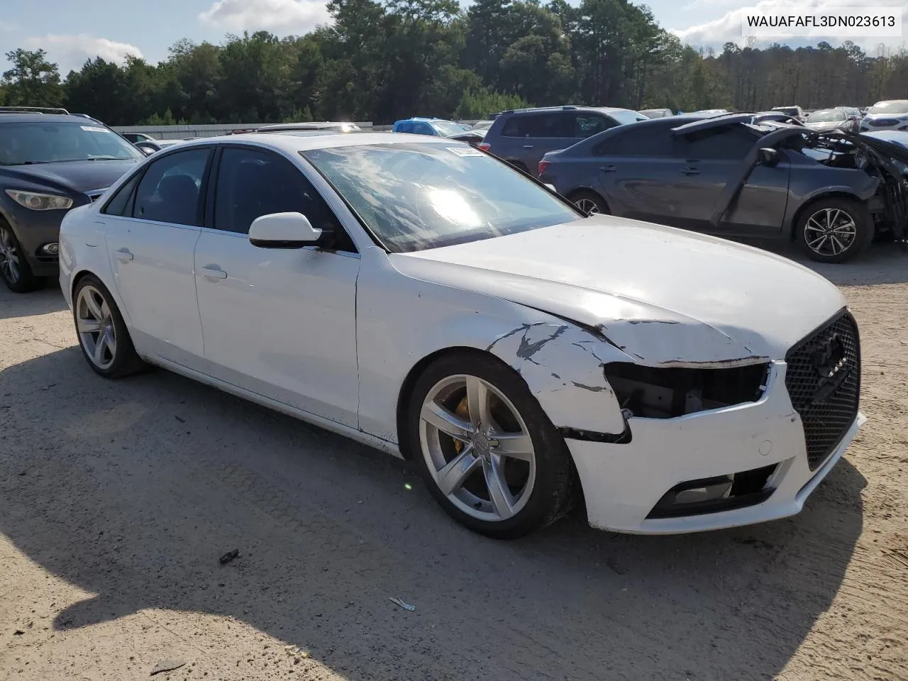 WAUAFAFL3DN023613 2013 Audi A4 Premium