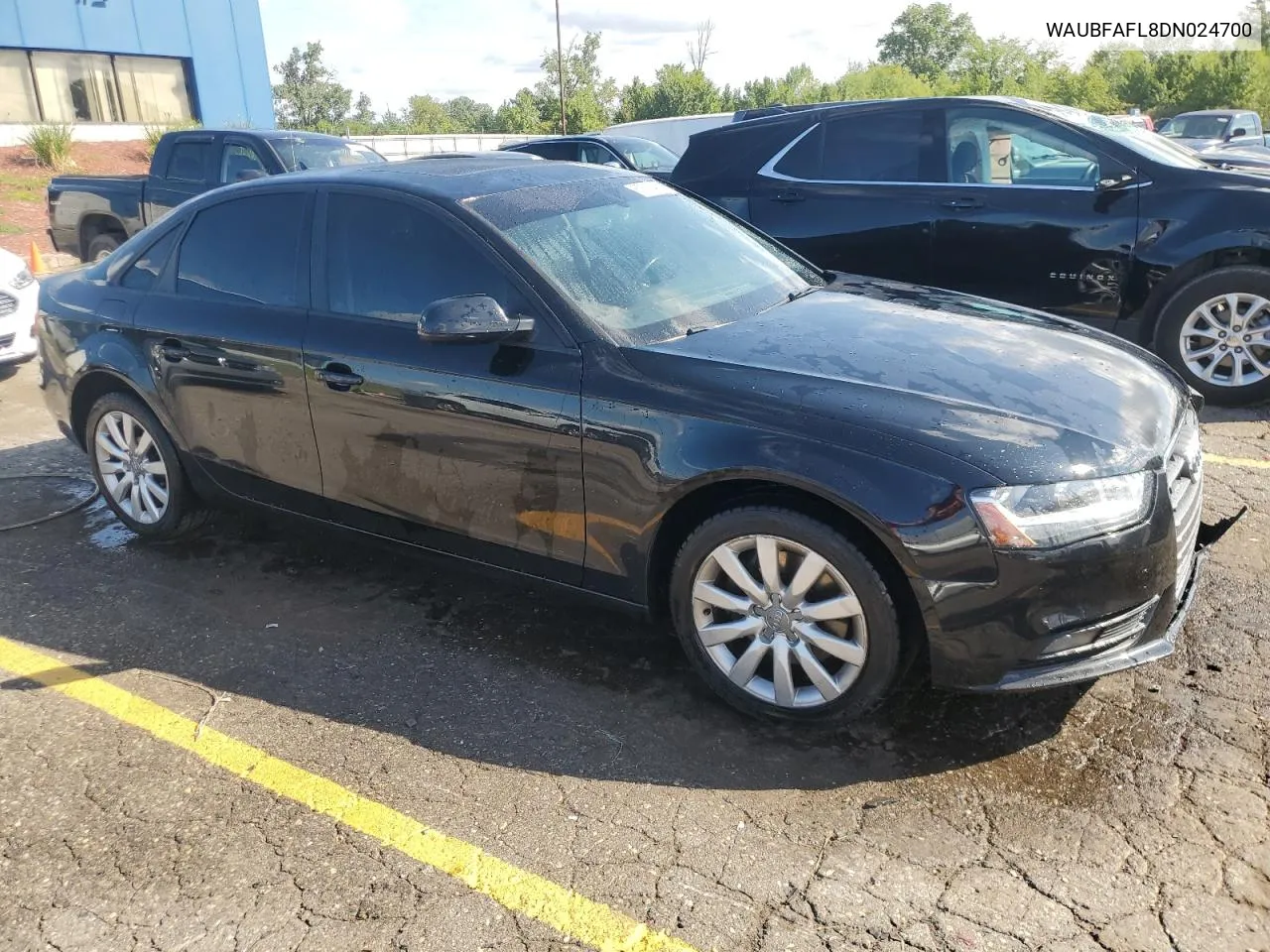 WAUBFAFL8DN024700 2013 Audi A4 Premium