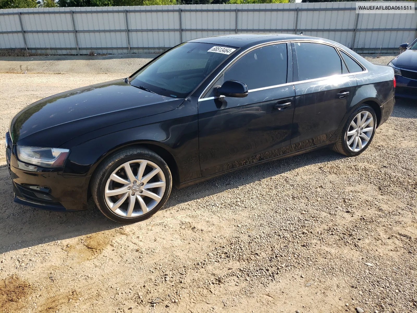 2013 Audi A4 Premium Plus VIN: WAUEFAFL8DA061511 Lot: 68513464