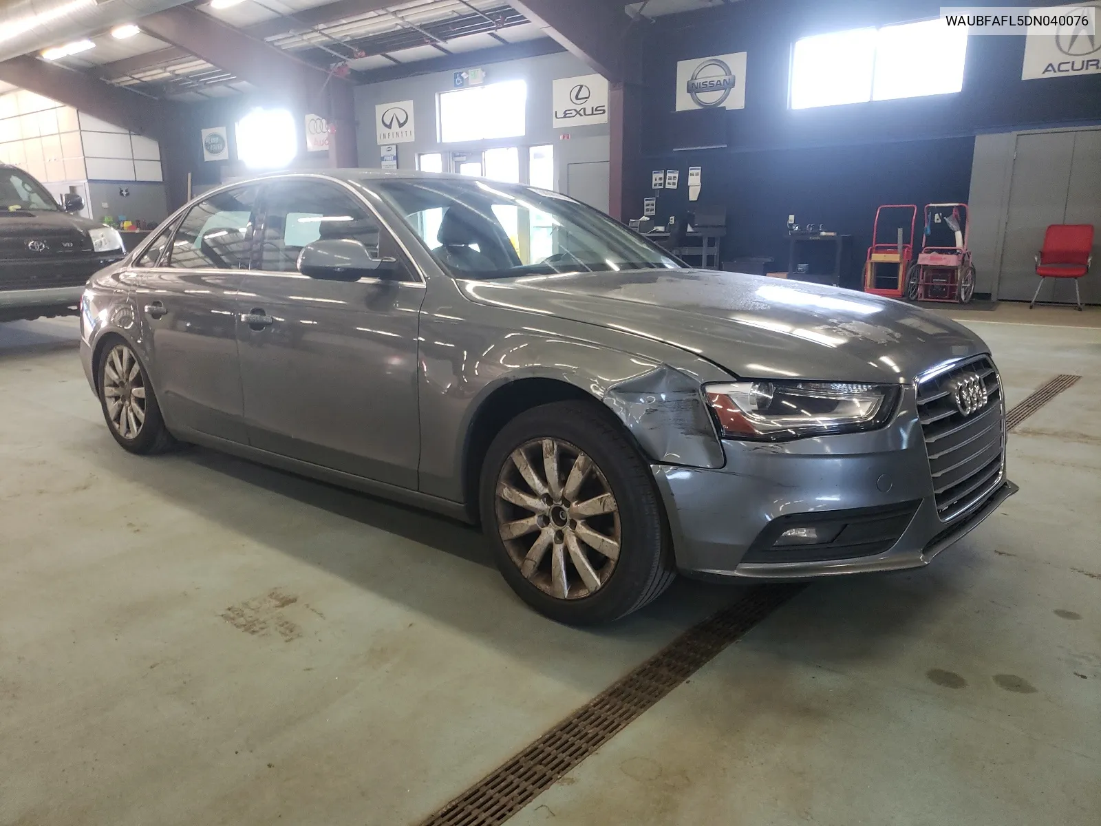 2013 Audi A4 Premium VIN: WAUBFAFL5DN040076 Lot: 68689804