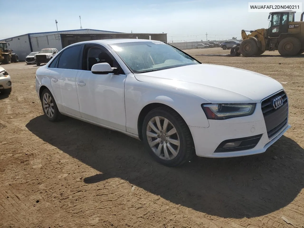 2013 Audi A4 Premium VIN: WAUAFAFL2DN040211 Lot: 69105484