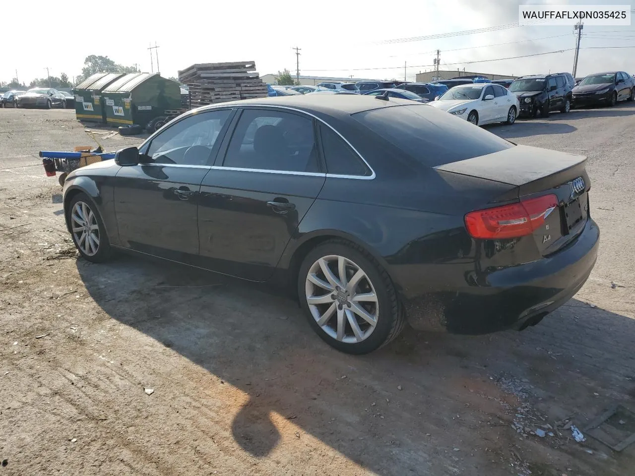 2013 Audi A4 Premium Plus VIN: WAUFFAFLXDN035425 Lot: 69651584