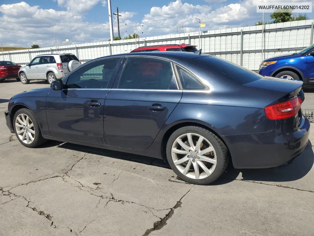 2013 Audi A4 Premium Plus VIN: WAUFFAFL6DN014202 Lot: 69989374