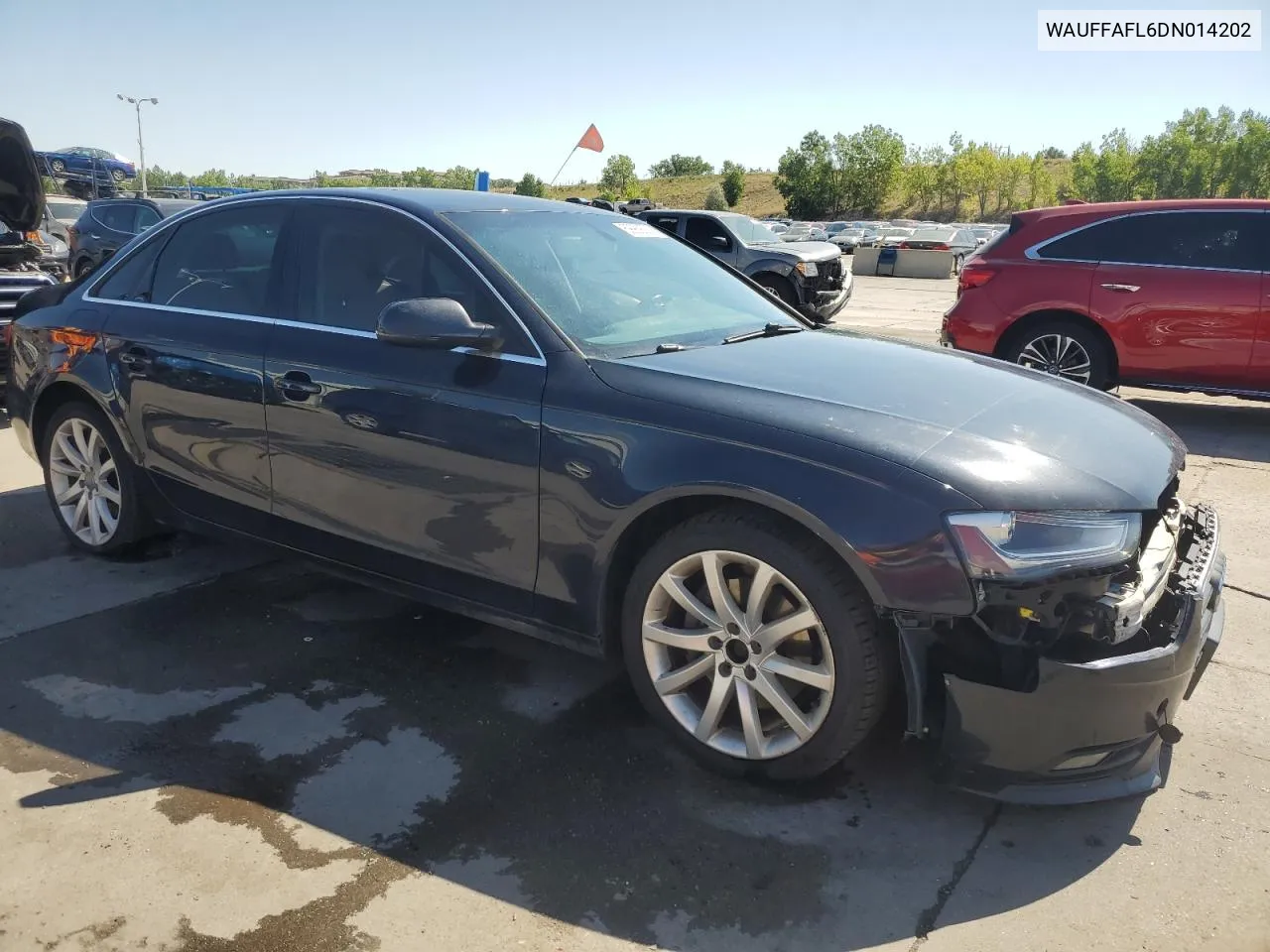 2013 Audi A4 Premium Plus VIN: WAUFFAFL6DN014202 Lot: 69989374