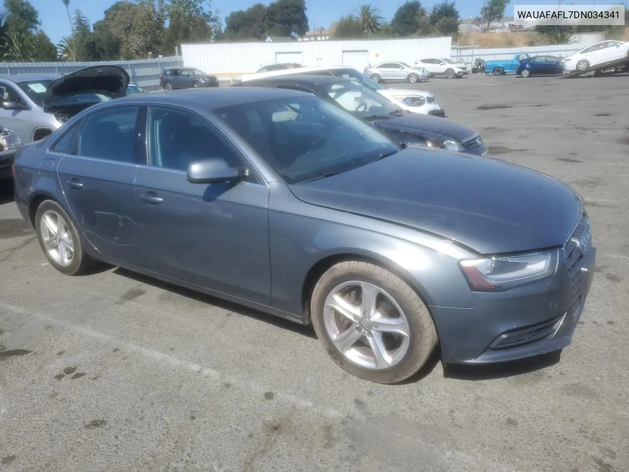 WAUAFAFL7DN034341 2013 Audi A4 Premium