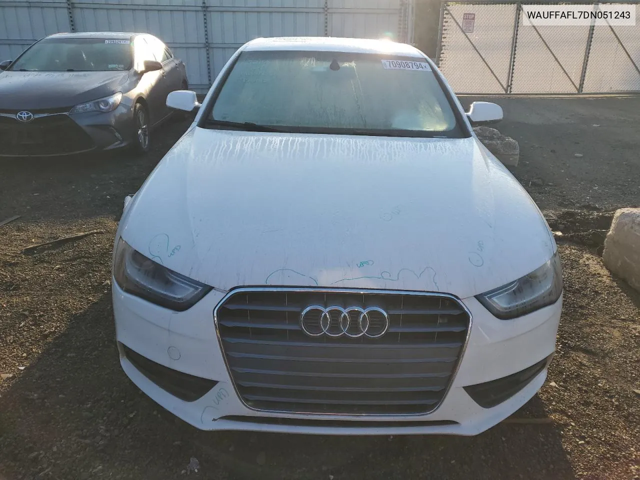 WAUFFAFL7DN051243 2013 Audi A4 Premium Plus