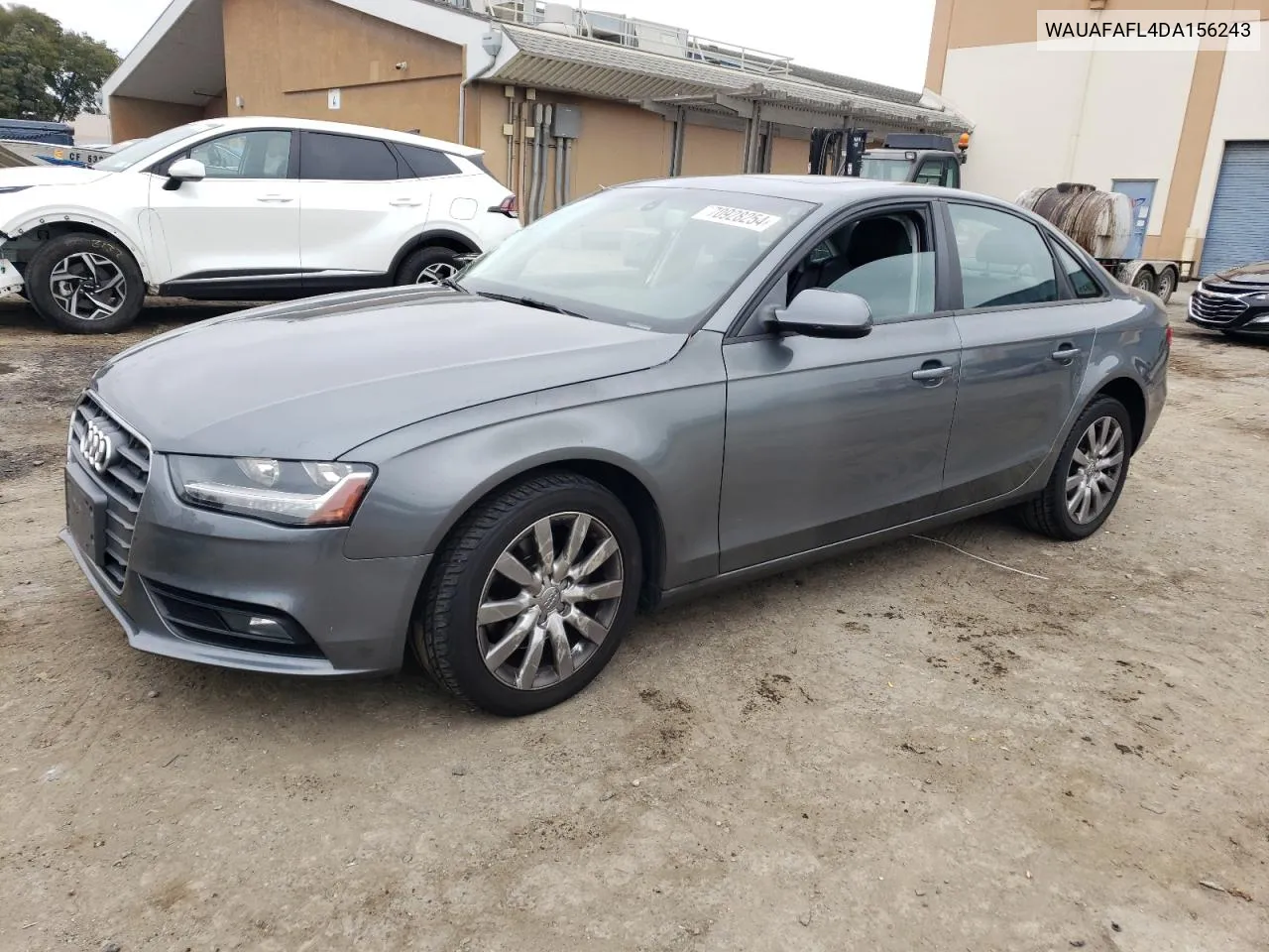 2013 Audi A4 Premium VIN: WAUAFAFL4DA156243 Lot: 70928254