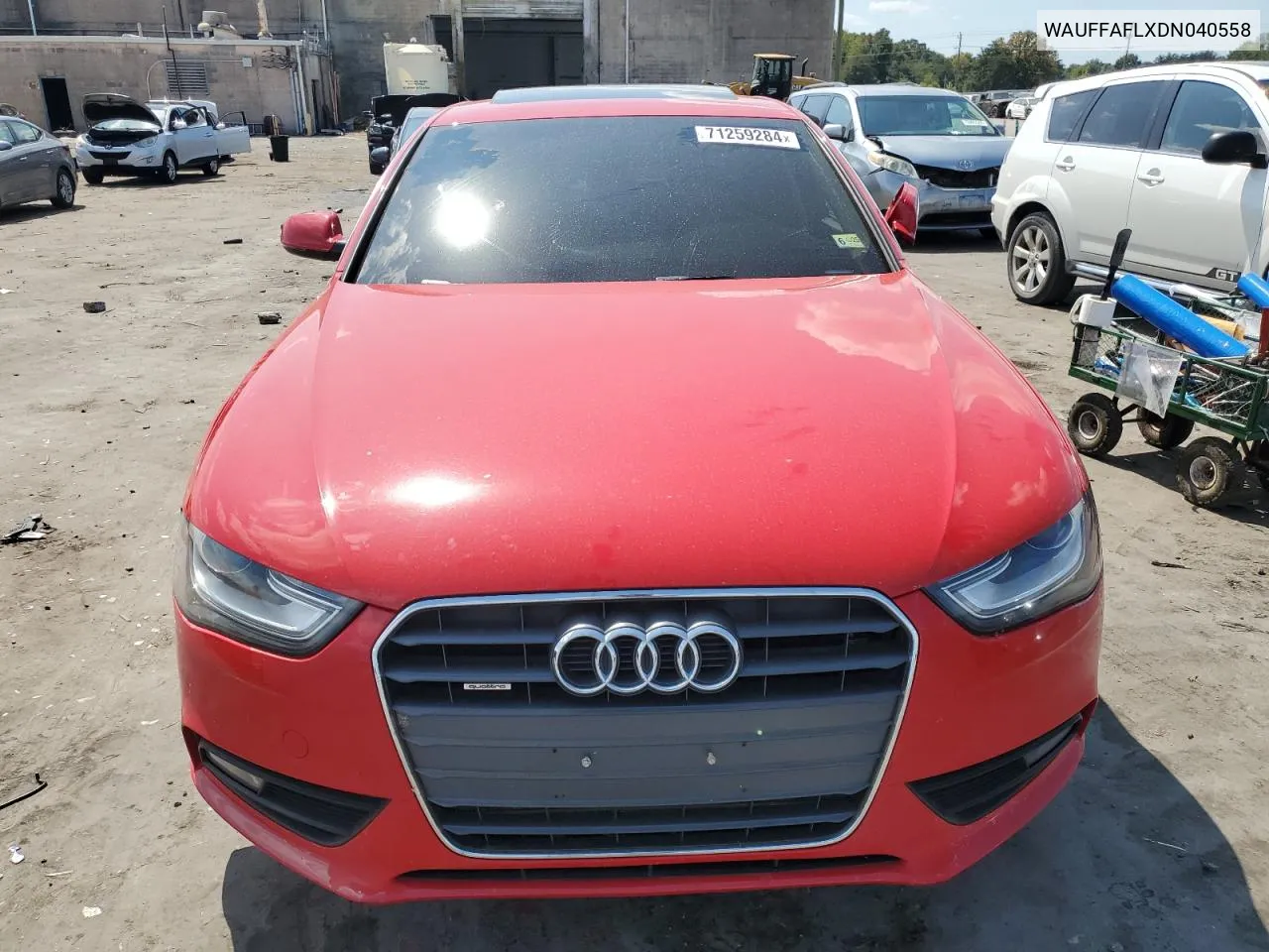 WAUFFAFLXDN040558 2013 Audi A4 Premium Plus