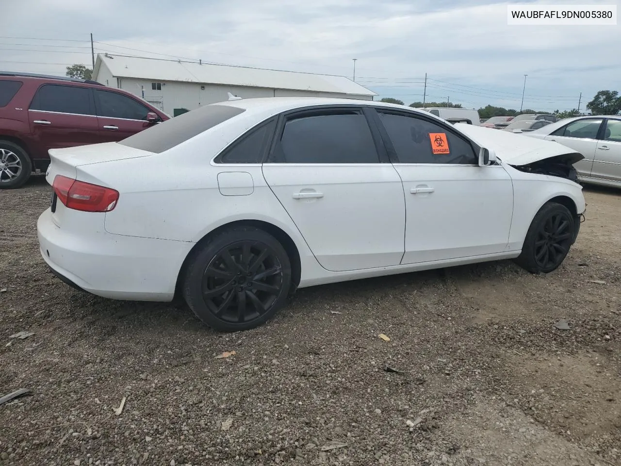 WAUBFAFL9DN005380 2013 Audi A4 Premium