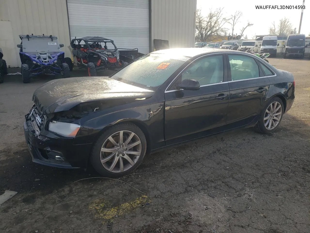 2013 Audi A4 Premium Plus VIN: WAUFFAFL3DN014593 Lot: 71594634