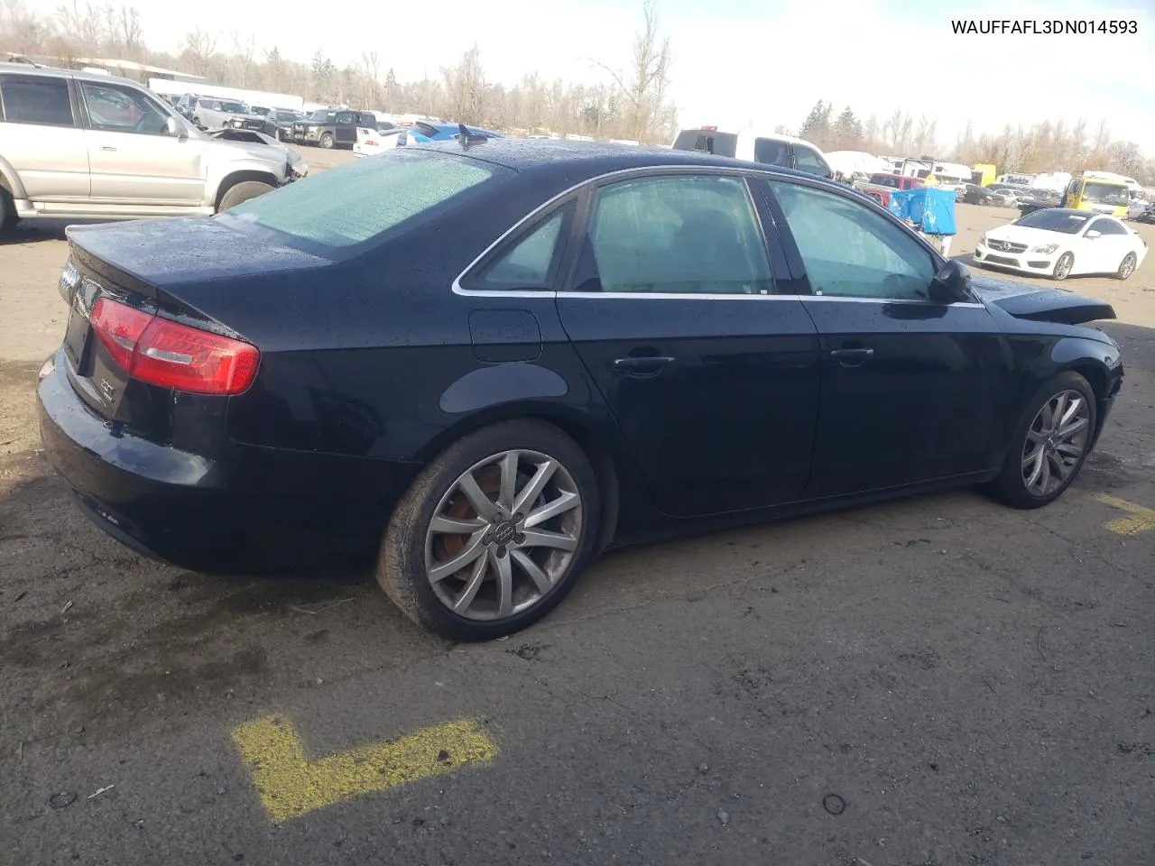 2013 Audi A4 Premium Plus VIN: WAUFFAFL3DN014593 Lot: 71594634