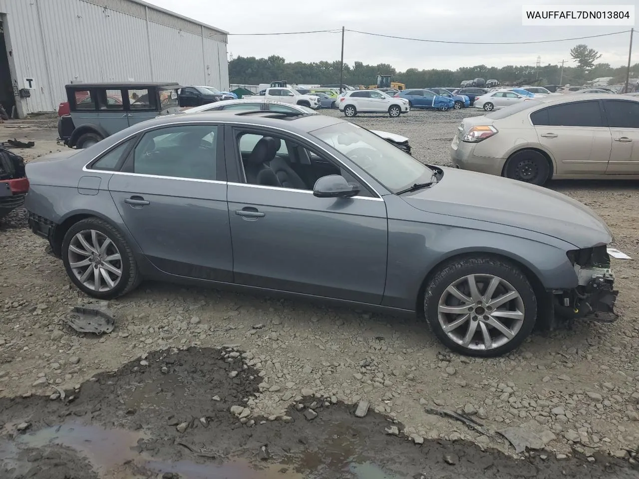 2013 Audi A4 Premium Plus VIN: WAUFFAFL7DN013804 Lot: 71810144