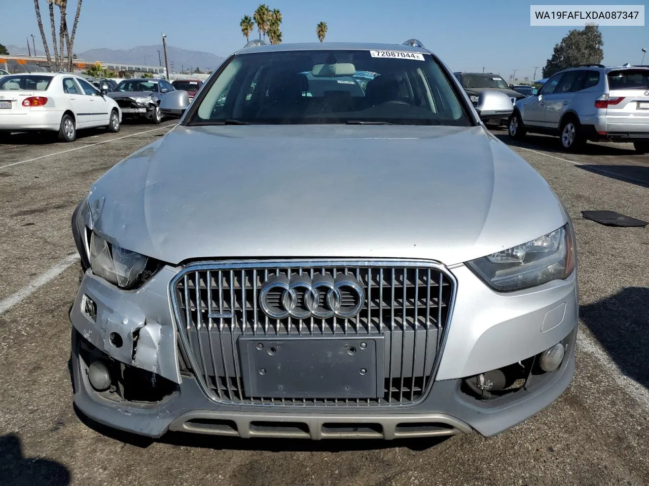 2013 Audi A4 Allroad Premium VIN: WA19FAFLXDA087347 Lot: 72087044