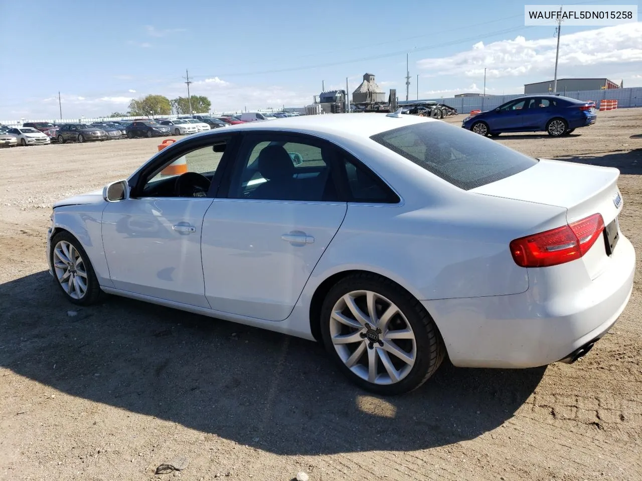 2013 Audi A4 Premium Plus VIN: WAUFFAFL5DN015258 Lot: 72527334