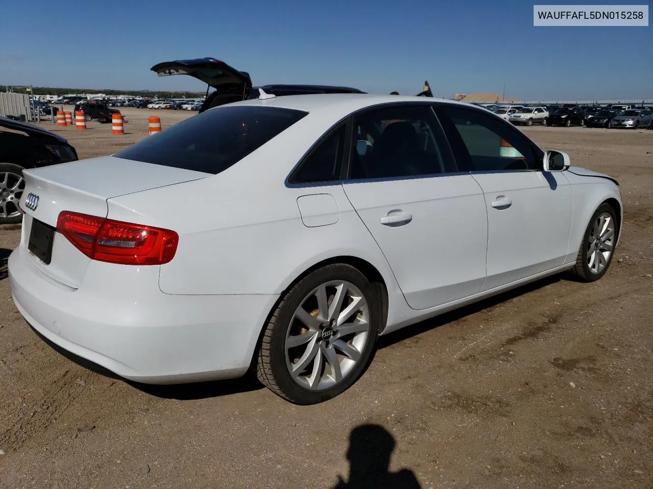 2013 Audi A4 Premium Plus VIN: WAUFFAFL5DN015258 Lot: 72527334