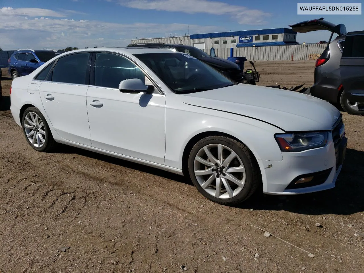 2013 Audi A4 Premium Plus VIN: WAUFFAFL5DN015258 Lot: 72527334