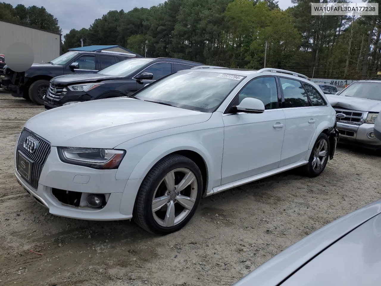 2013 Audi A4 Allroad Premium Plus VIN: WA1UFAFL3DA177238 Lot: 72577794