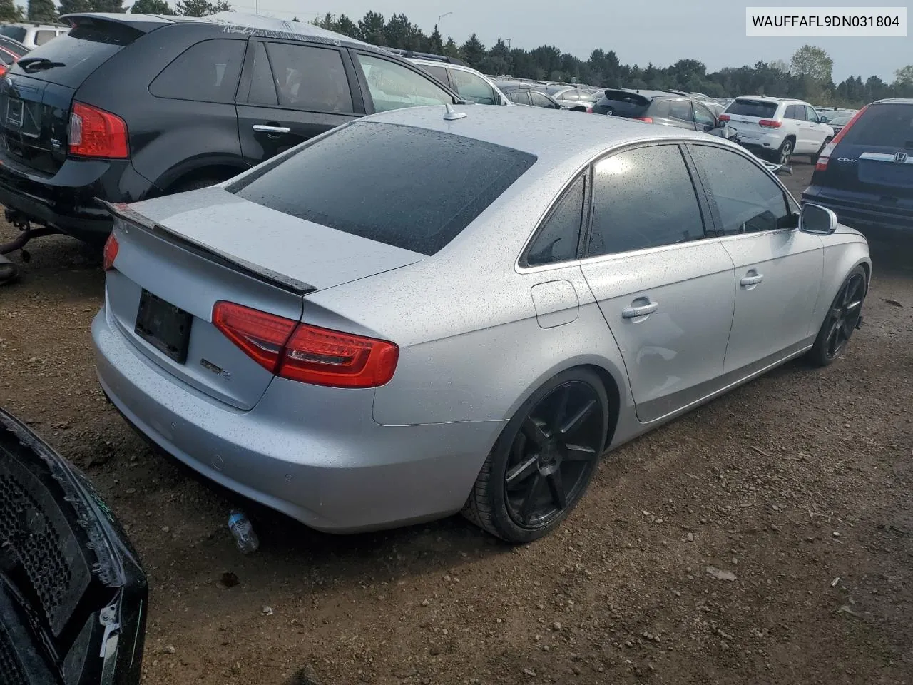 2013 Audi A4 Premium Plus VIN: WAUFFAFL9DN031804 Lot: 73792254