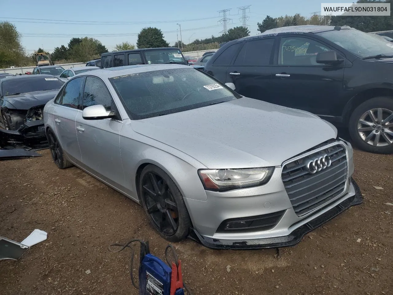 2013 Audi A4 Premium Plus VIN: WAUFFAFL9DN031804 Lot: 73792254