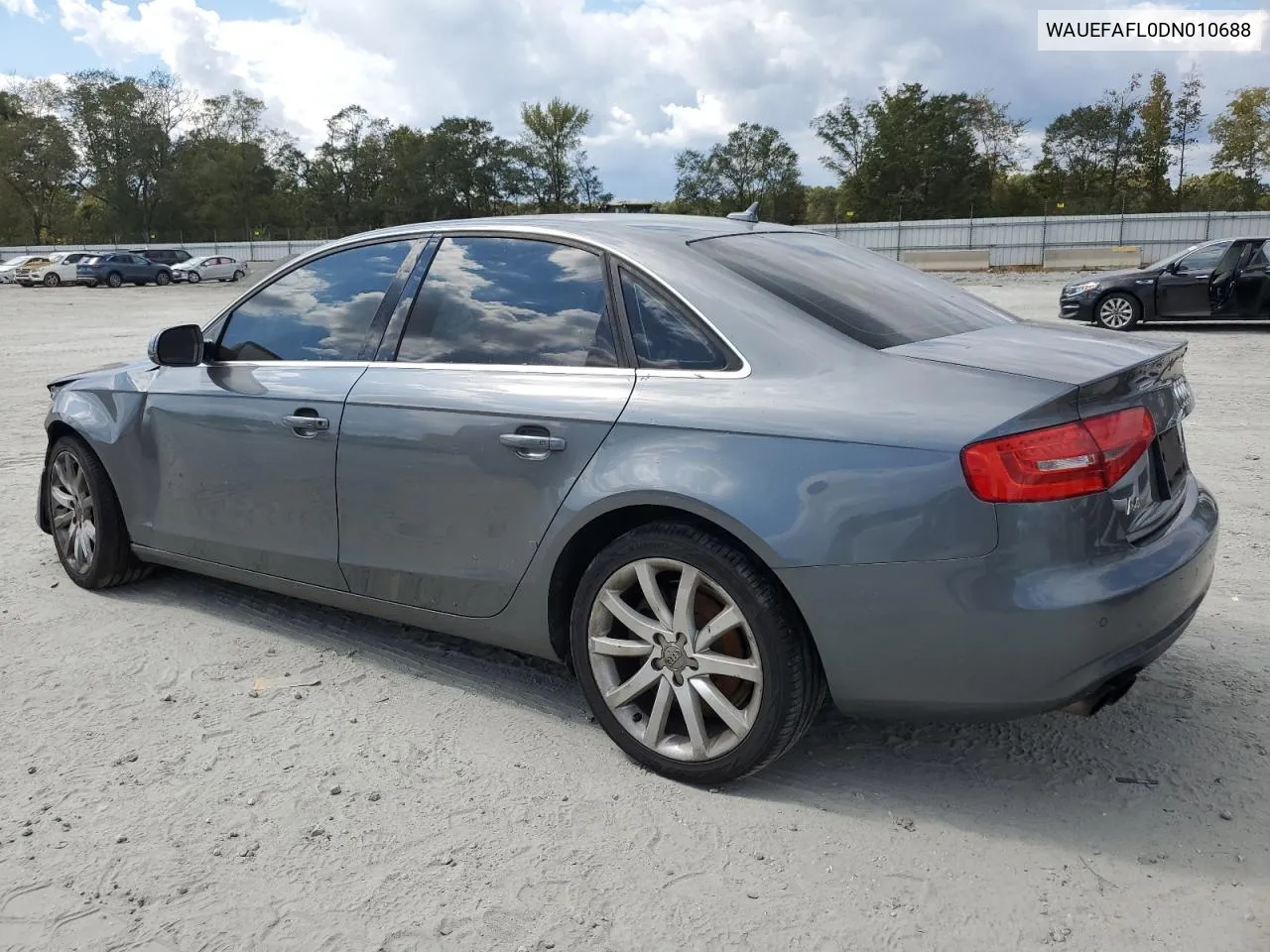 2013 Audi A4 Premium Plus VIN: WAUEFAFL0DN010688 Lot: 73955394