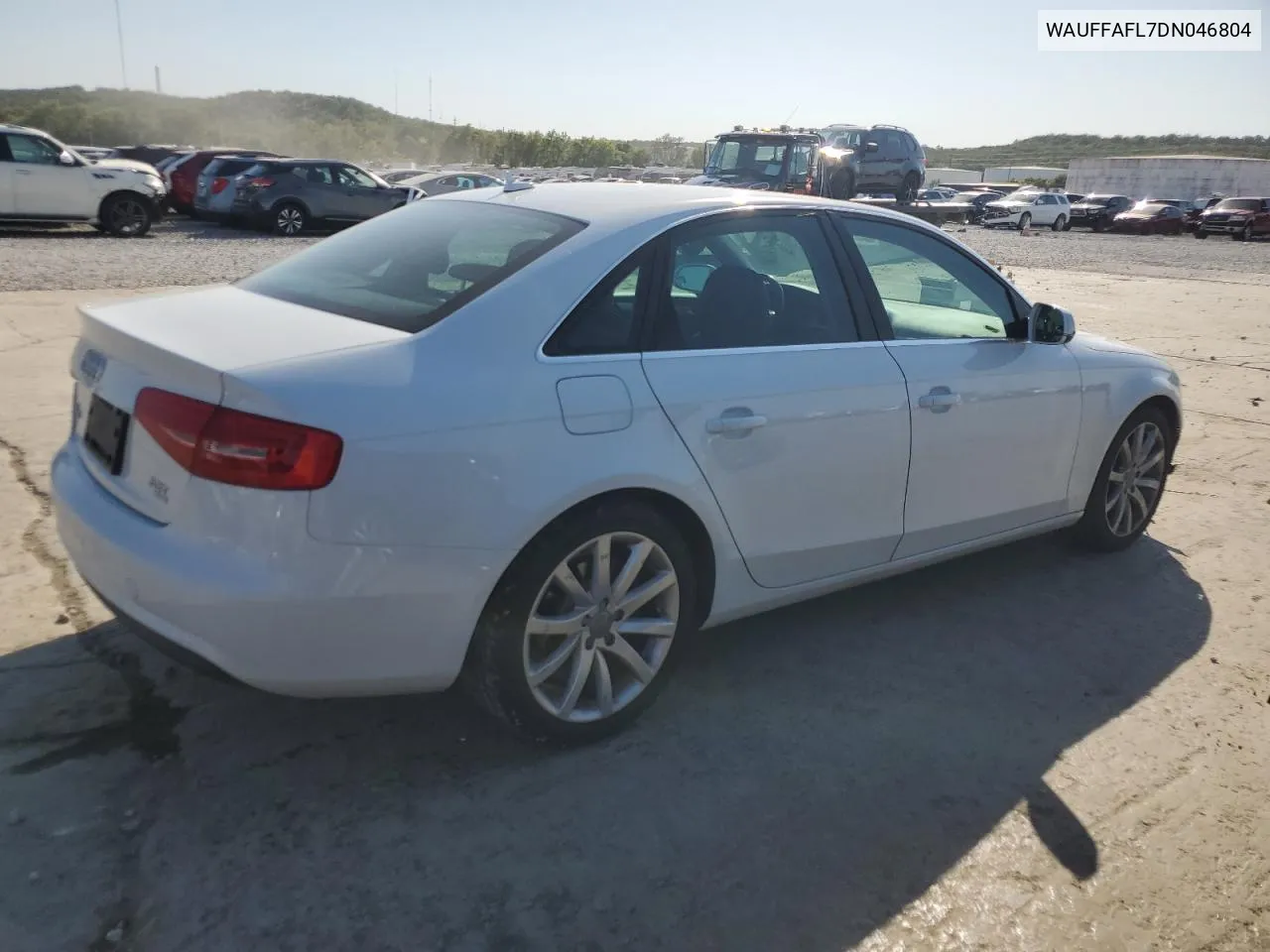 2013 Audi A4 Premium Plus VIN: WAUFFAFL7DN046804 Lot: 74018344