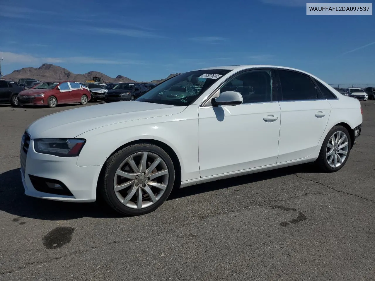 2013 Audi A4 Premium Plus VIN: WAUFFAFL2DA097537 Lot: 74387634