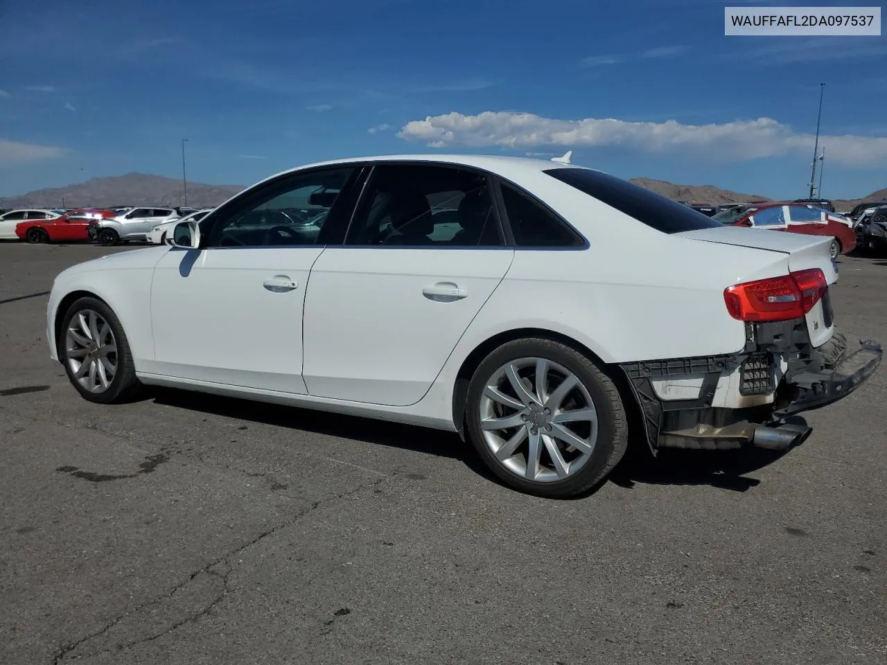 2013 Audi A4 Premium Plus VIN: WAUFFAFL2DA097537 Lot: 74387634