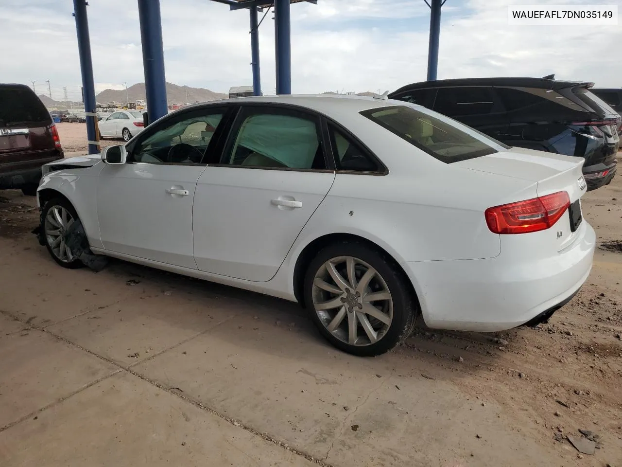 2013 Audi A4 Premium Plus VIN: WAUEFAFL7DN035149 Lot: 75482794