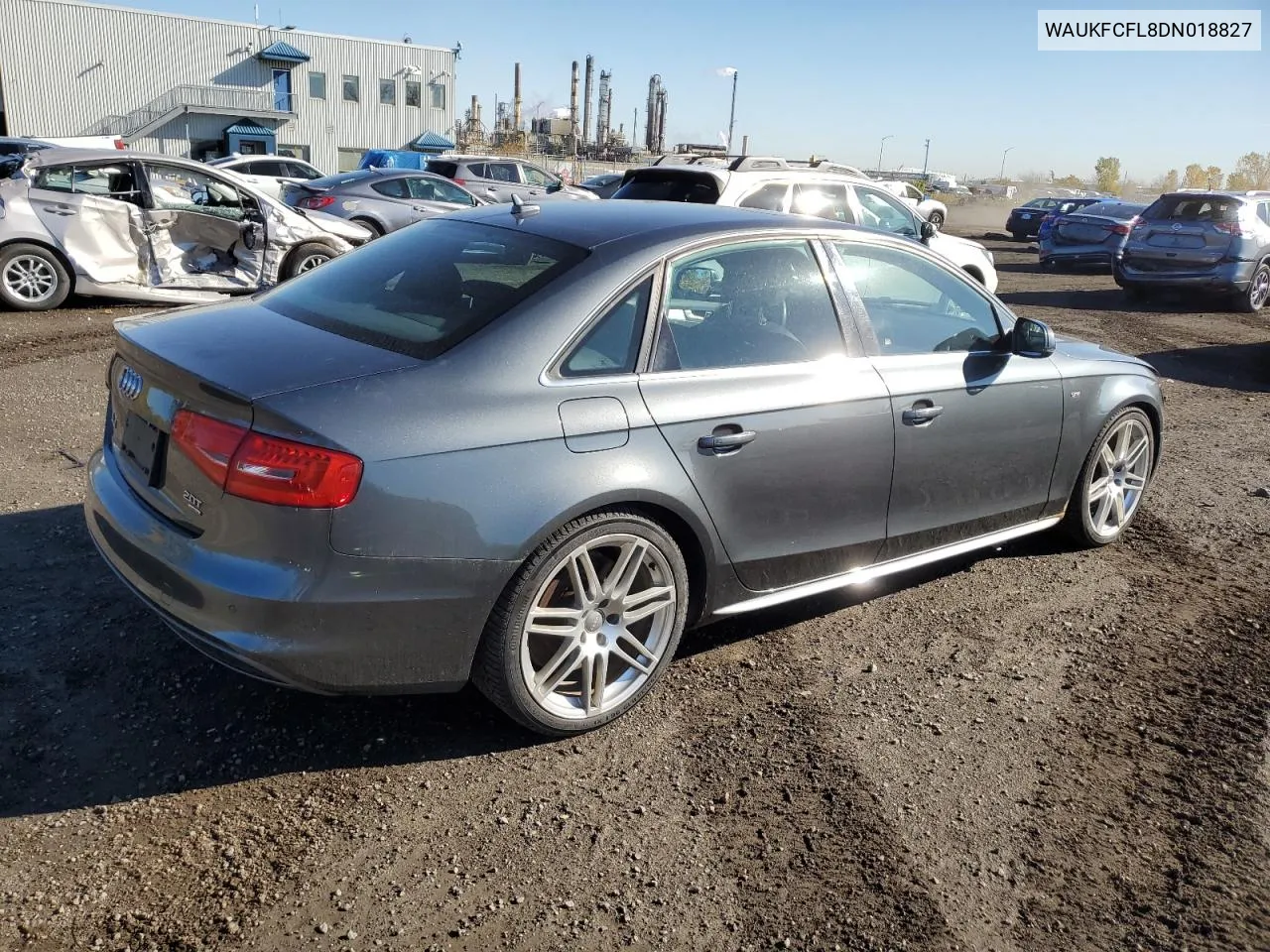 WAUKFCFL8DN018827 2013 Audi A4 Prestige