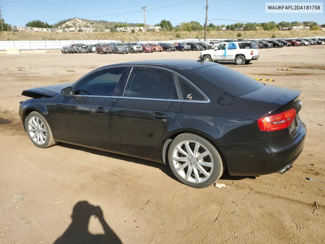 2013 Audi A4 Prestige VIN: WAUKFAFL2DA181758 Lot: 76273414