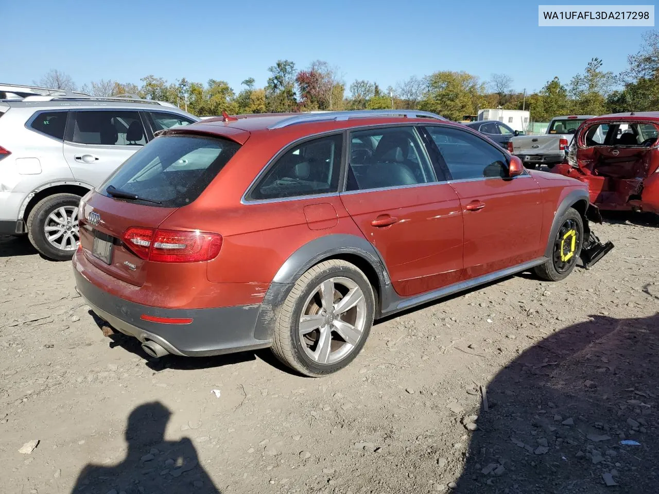 2013 Audi A4 Allroad Premium Plus VIN: WA1UFAFL3DA217298 Lot: 76786314