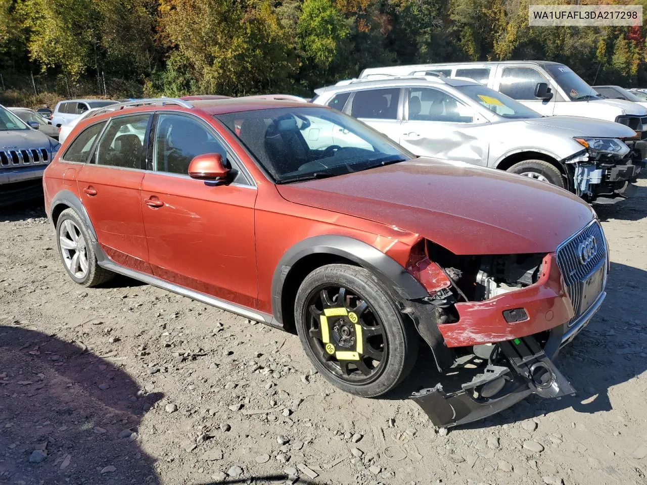 2013 Audi A4 Allroad Premium Plus VIN: WA1UFAFL3DA217298 Lot: 76786314