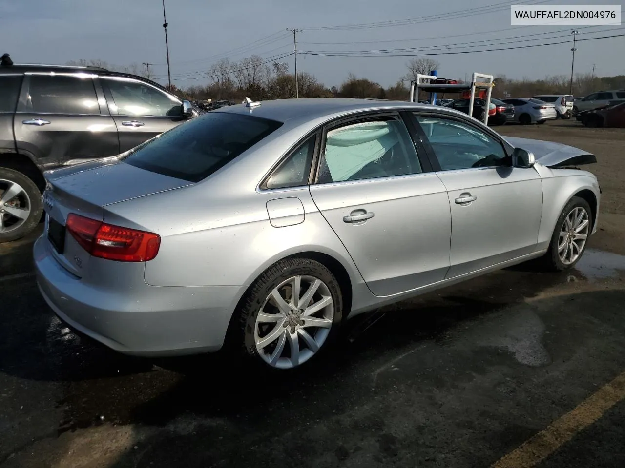 2013 Audi A4 Premium Plus VIN: WAUFFAFL2DN004976 Lot: 76932474