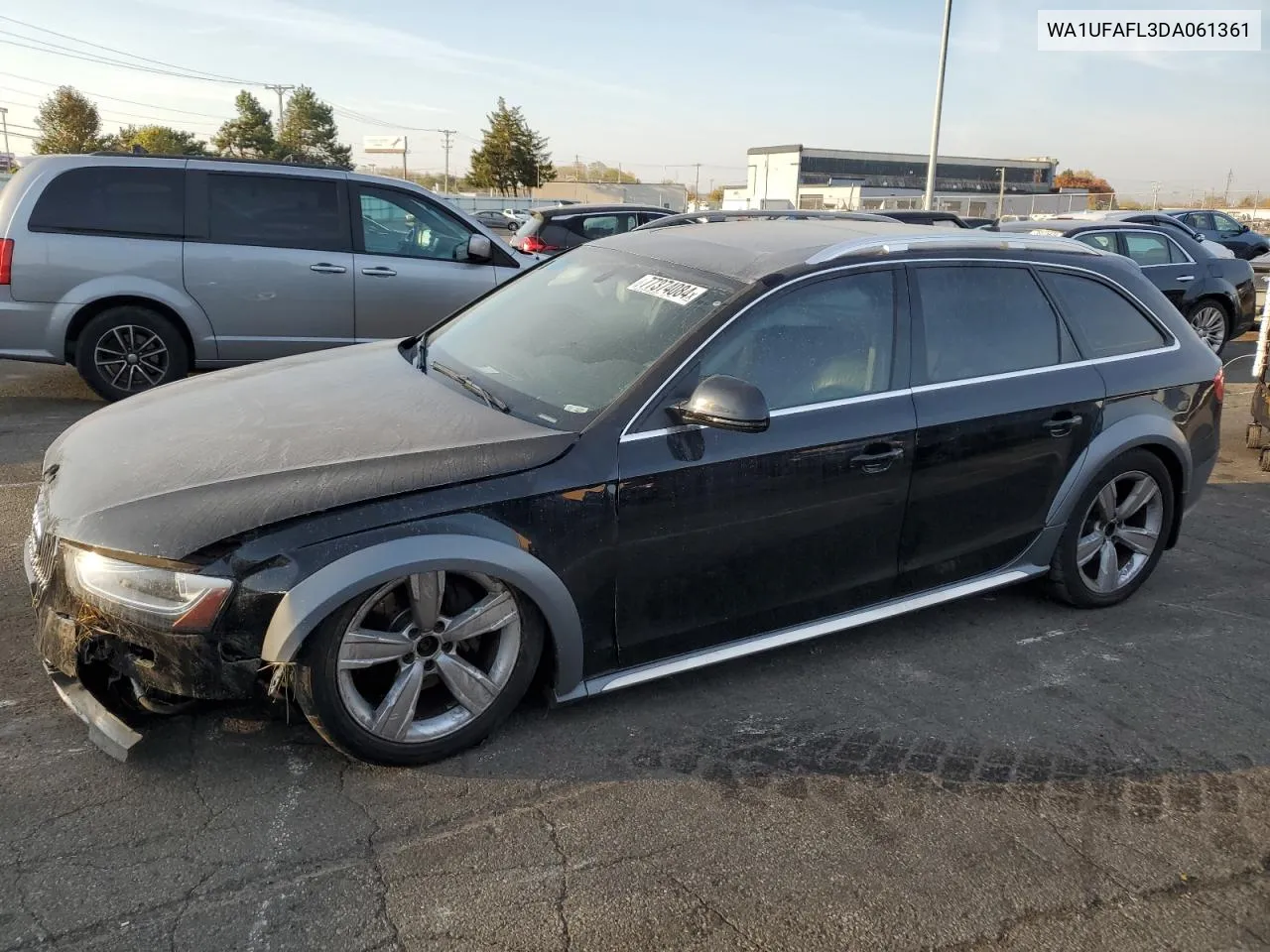 2013 Audi A4 Allroad Premium Plus VIN: WA1UFAFL3DA061361 Lot: 77374084