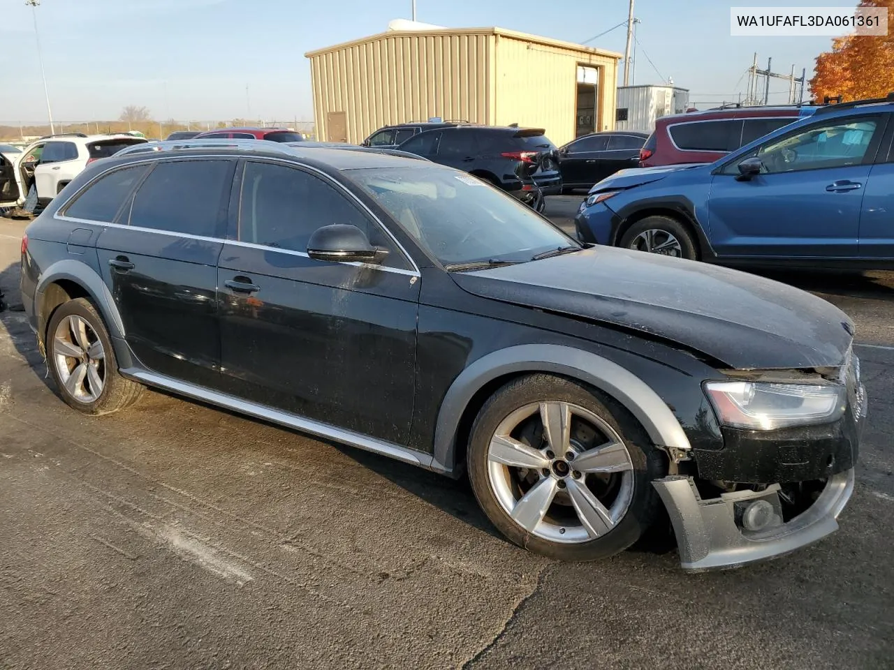 2013 Audi A4 Allroad Premium Plus VIN: WA1UFAFL3DA061361 Lot: 77374084