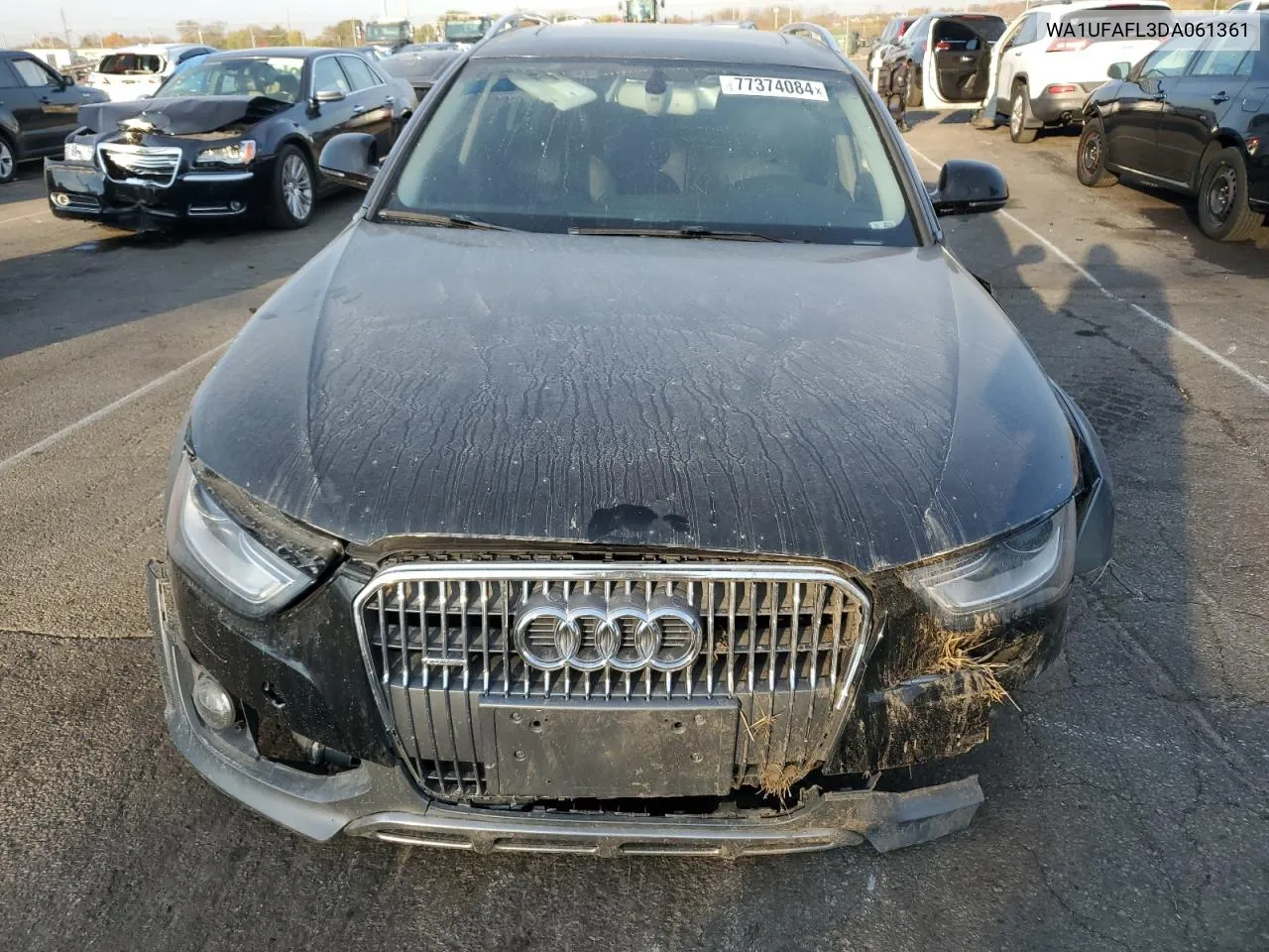 2013 Audi A4 Allroad Premium Plus VIN: WA1UFAFL3DA061361 Lot: 77374084