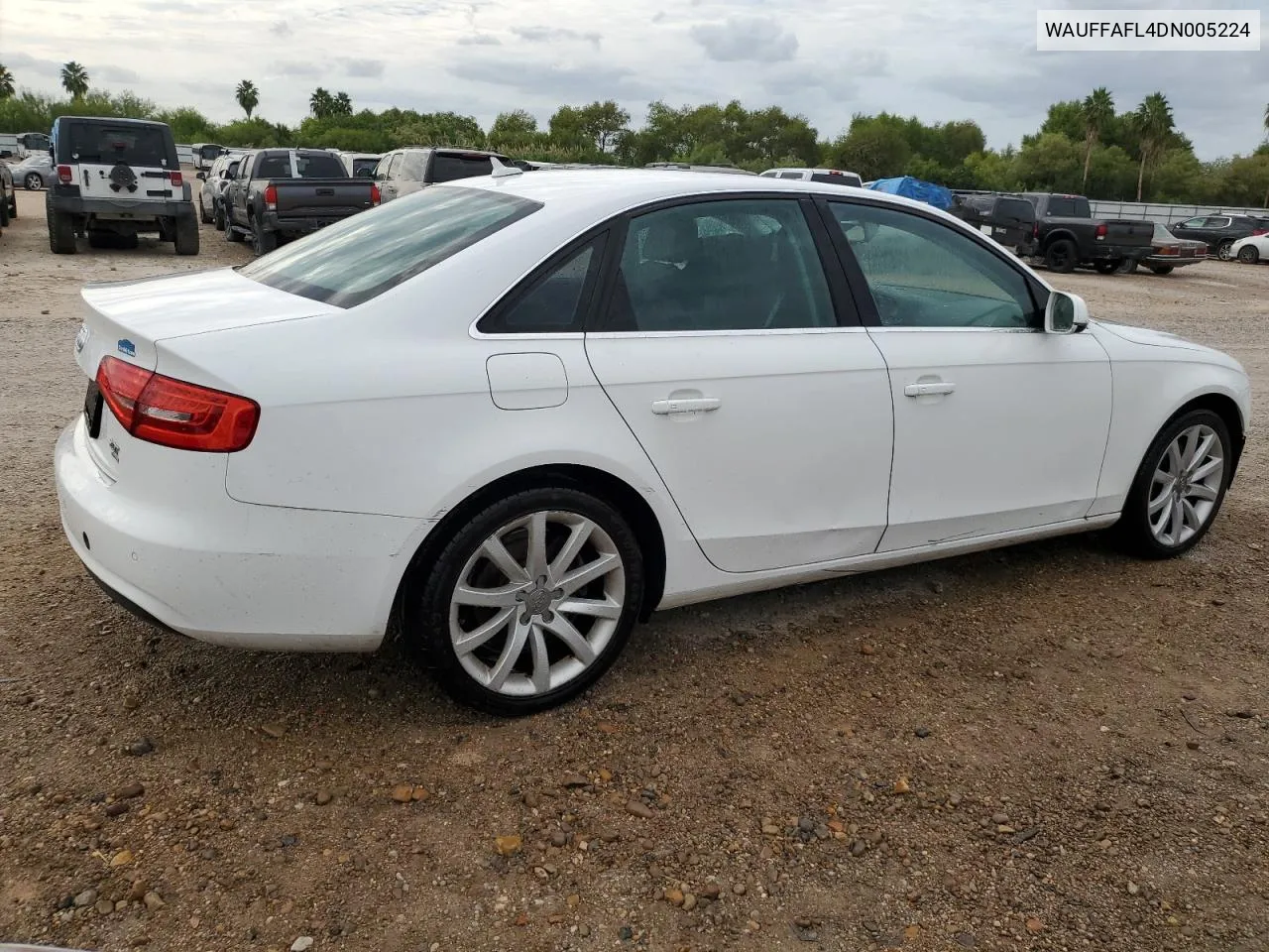 2013 Audi A4 Premium Plus VIN: WAUFFAFL4DN005224 Lot: 77493904