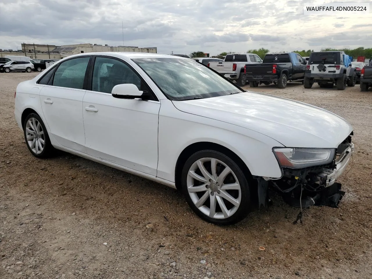 2013 Audi A4 Premium Plus VIN: WAUFFAFL4DN005224 Lot: 77493904