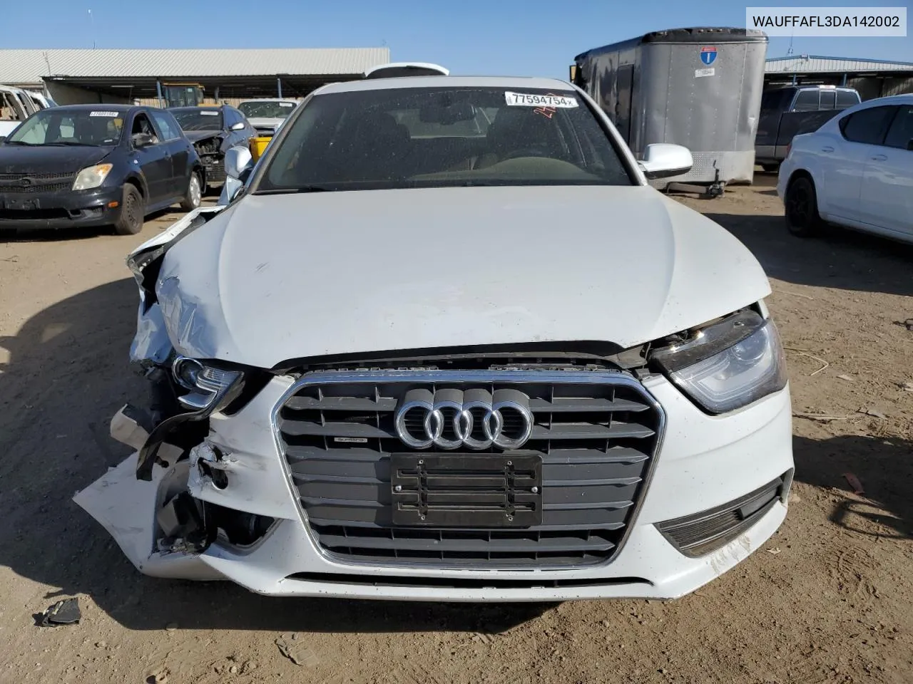 2013 Audi A4 Premium Plus VIN: WAUFFAFL3DA142002 Lot: 77594754