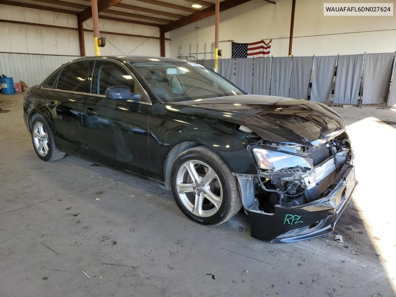 2013 Audi A4 Premium VIN: WAUAFAFL6DN027624 Lot: 77820724