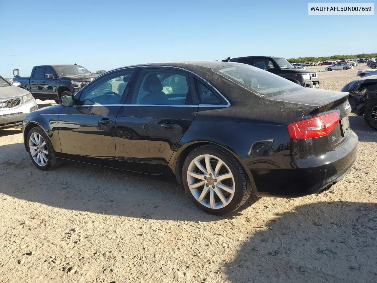 2013 Audi A4 Premium Plus VIN: WAUFFAFL5DN007659 Lot: 78023724