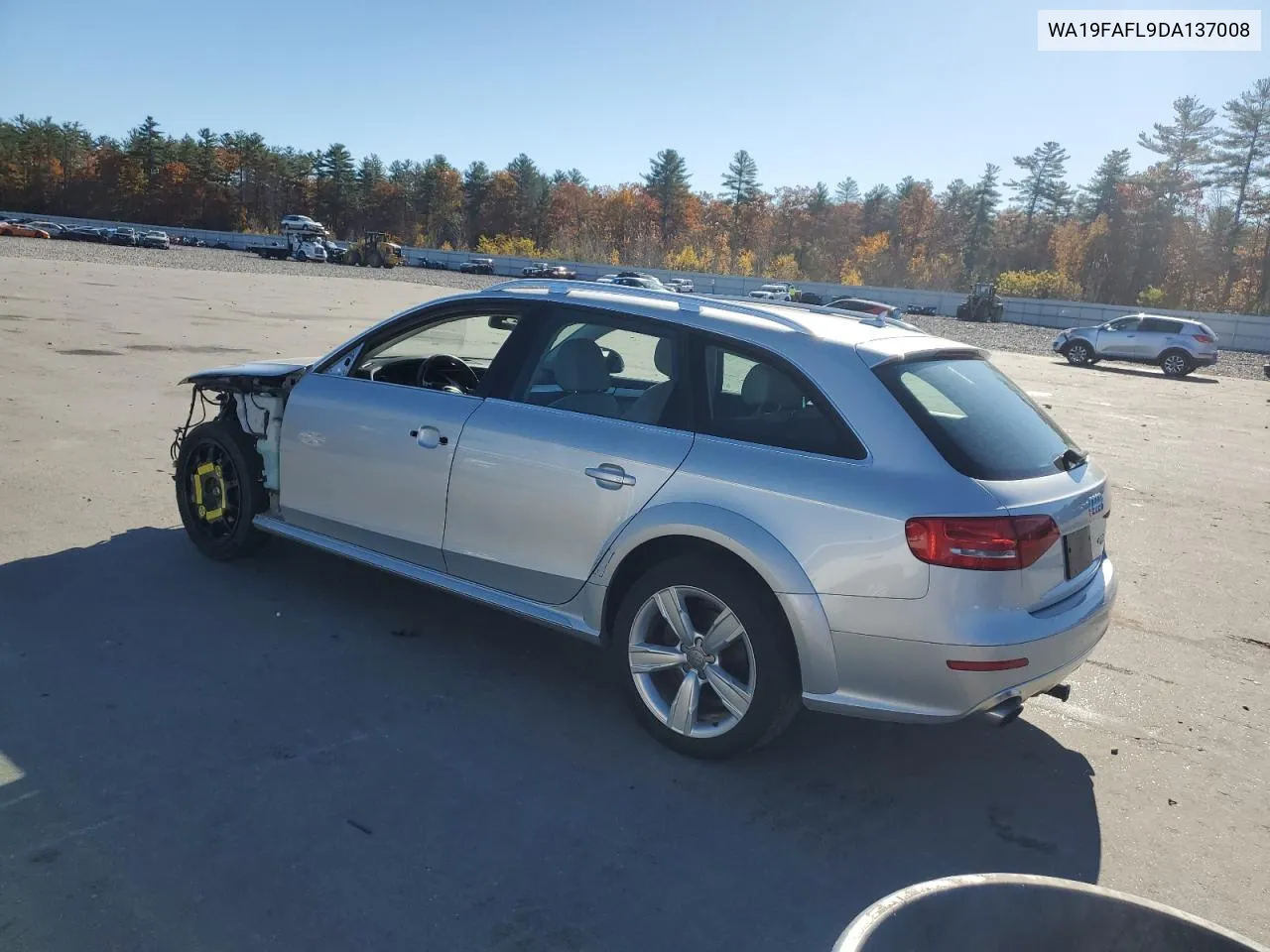 2013 Audi A4 Allroad Premium VIN: WA19FAFL9DA137008 Lot: 78037574