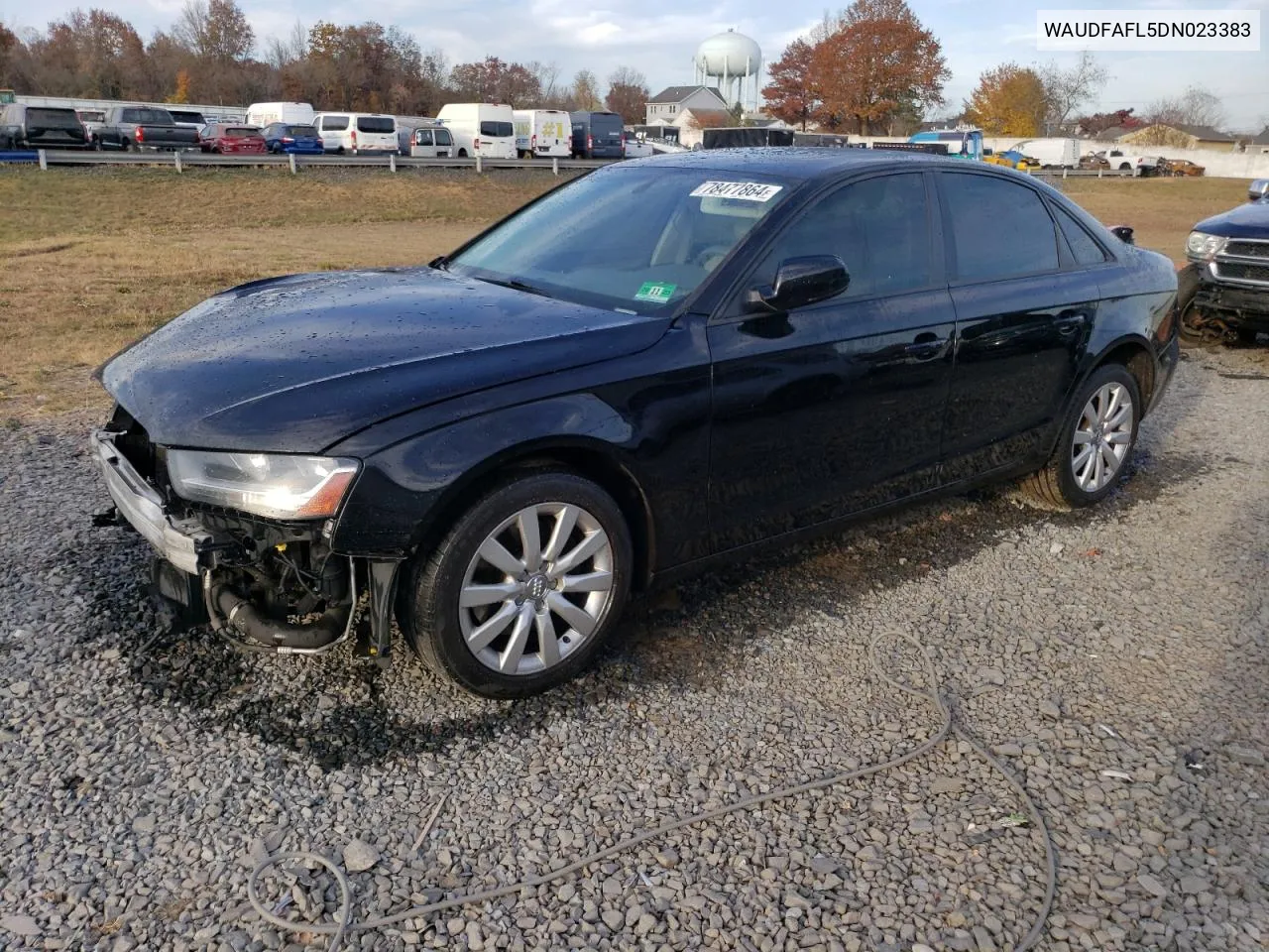 2013 Audi A4 Premium VIN: WAUDFAFL5DN023383 Lot: 78477864