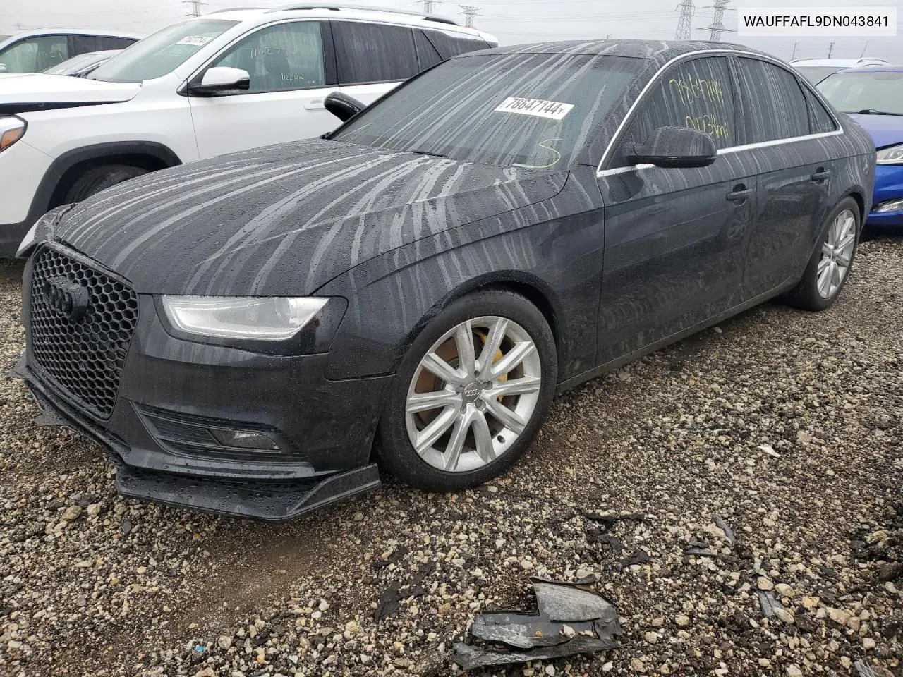 2013 Audi A4 Premium Plus VIN: WAUFFAFL9DN043841 Lot: 78647144