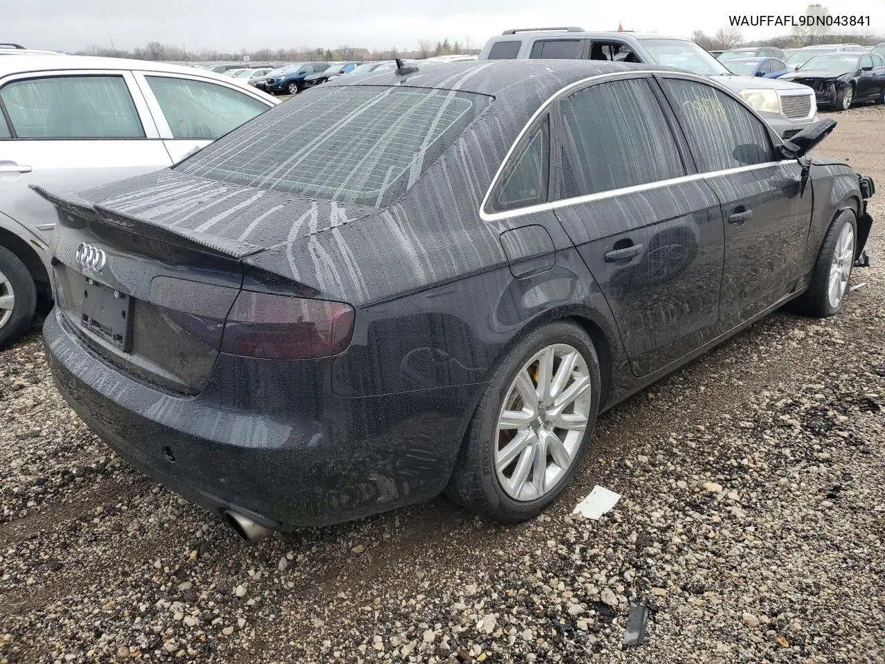 2013 Audi A4 Premium Plus VIN: WAUFFAFL9DN043841 Lot: 78647144