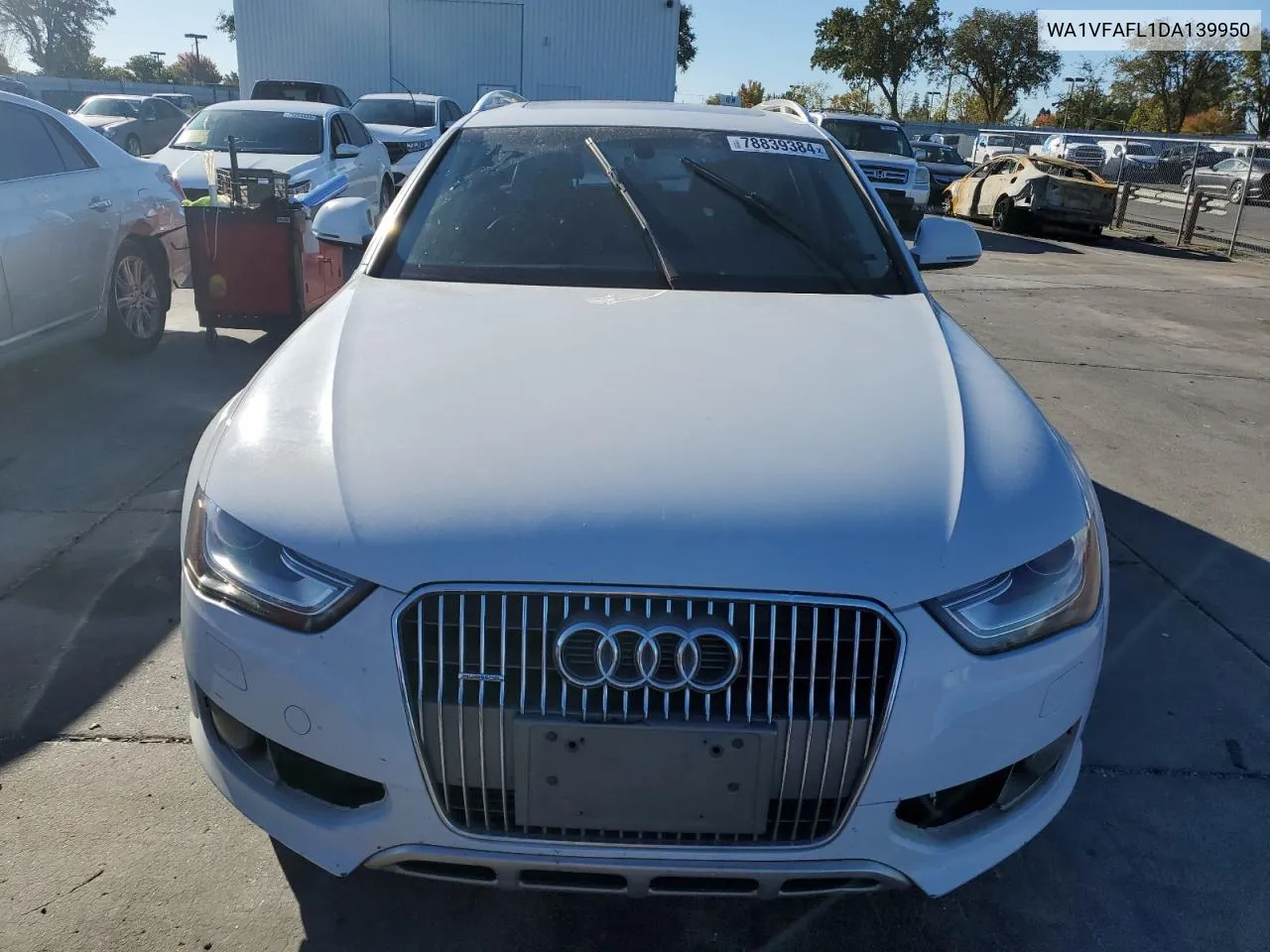 2013 Audi A4 Allroad Prestige VIN: WA1VFAFL1DA139950 Lot: 78839384