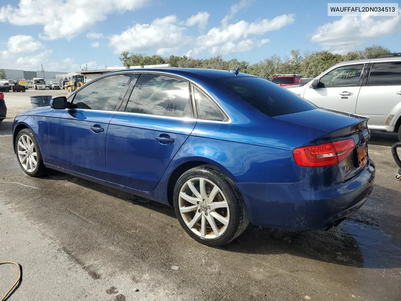 2013 Audi A4 Premium Plus VIN: WAUFFAFL2DN034513 Lot: 79071184