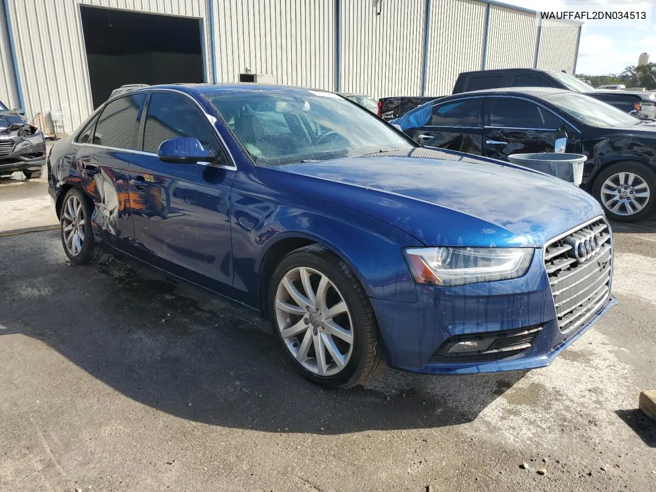 2013 Audi A4 Premium Plus VIN: WAUFFAFL2DN034513 Lot: 79071184